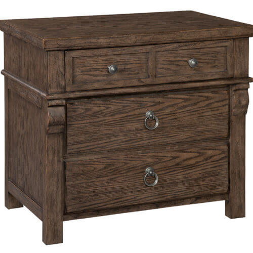 Hekman 24862 TRIPLE NIGHTSTAND caledon