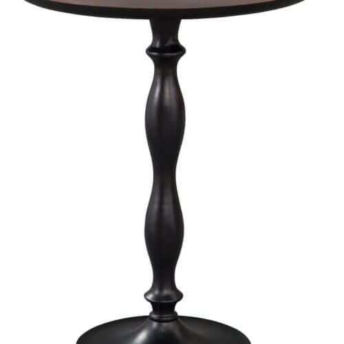 Hekman 27584 COPPER TRAY TOP CHAIRSIDE TABLE oakville