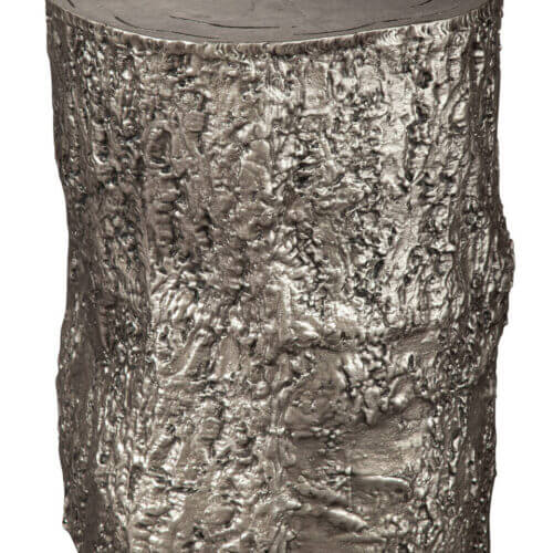 Hekman 27755 STOOL LARGE ALUMN TREE TRUNK IM