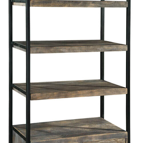 Hekman 27829 DOUBLE DRAWER OPEN SHELVING newmarket