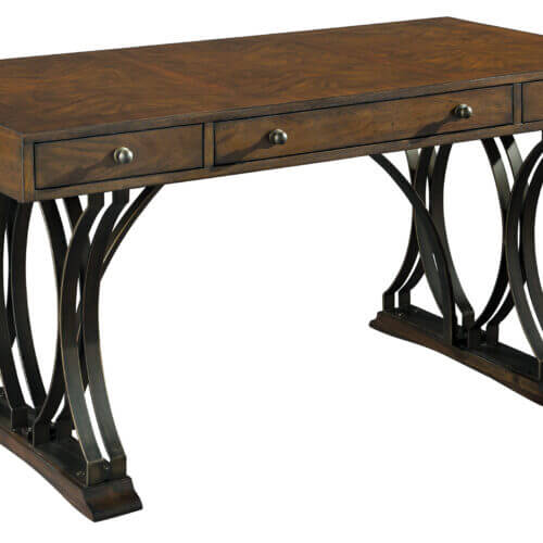 Hekman 27845 BRASS & ACACIA WRITING DESK oakville
