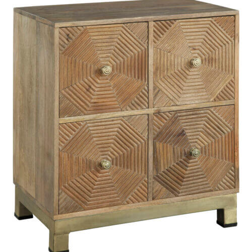 Hekman 27928 DRW CHEST W/ HEX PATTERN IM