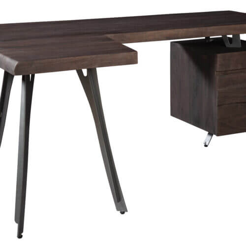 Hekman 28422 L-DESK GRAY FINISH winnipeg