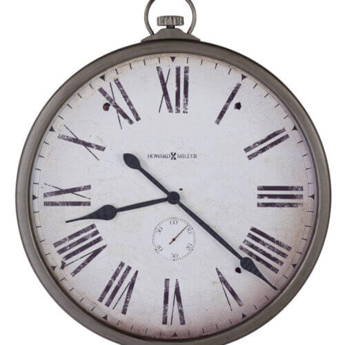 Howard Miller 625572 GALLERY POCKET WATCH WALL CLK