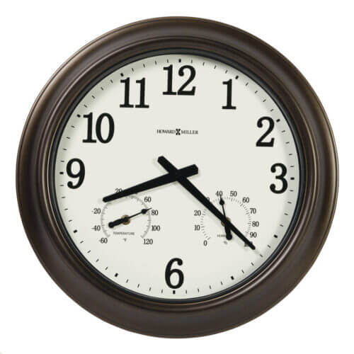 Howard Miller 625675 BAY SHORE OUTDOOR WALL CLOCK