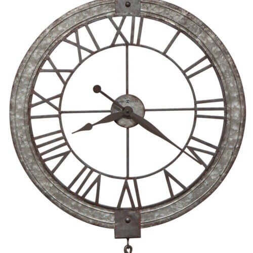 Howard Miller 625699 CLOCK PULLEY WALL CLOCK