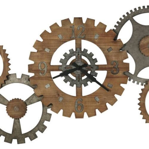 Howard Miller 625727 COGWHEEL III GALLERY WALL CLO