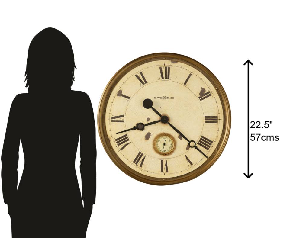 Howard Miller 625731 CUSTER GALLERY WALL CLOCK