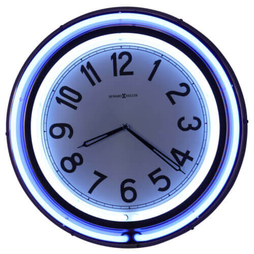 Howard Miller 625752 STUDIO NEON WALL CLOCK