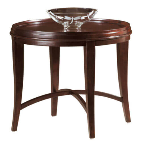 Hekman 7-404 ROUND LAMP TABLE MS