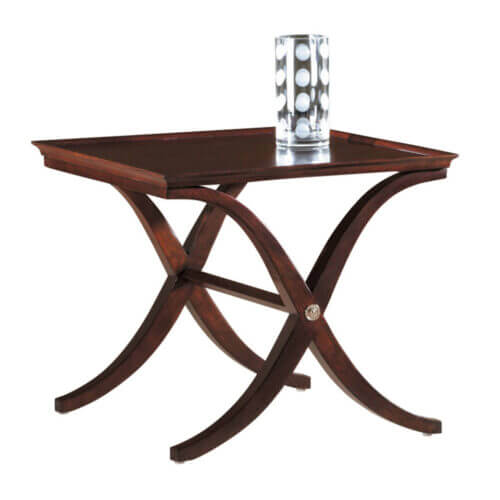 Hekman 7-407 X-BASE LAMP TABLE MS