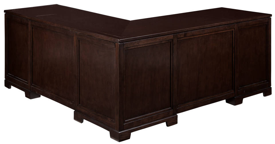 Hekman 7-9187 Mocha Executive L-Desk ottawa