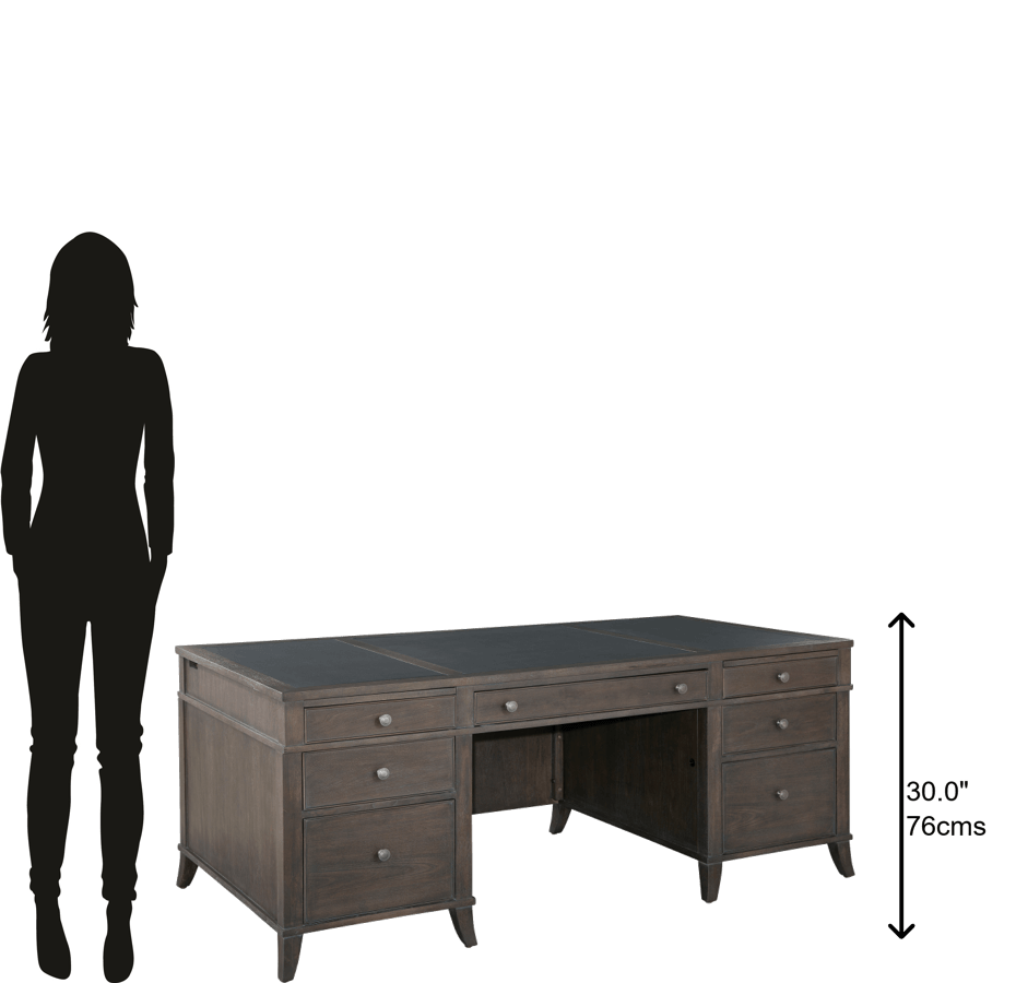 Hekman 79320 Urban Executive Desk laval