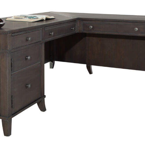 Hekman 79327 Urban Executive L-Desk burlington