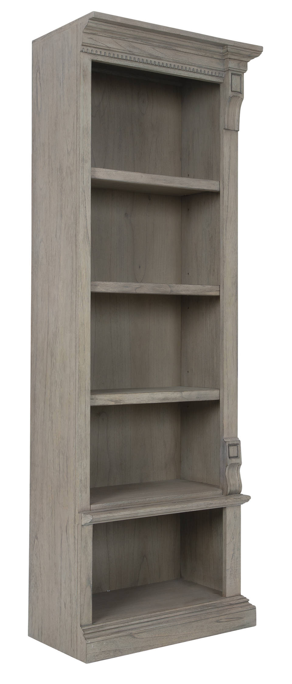 Hekman 79405 Wellington Estates Executive Bookcase Right Pier oakville