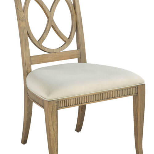Hekman 952225KH RING BACK SIDE CHAIR KH