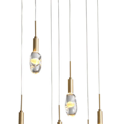 Bethel Internatioanl FT86C18A LED Chandelier 