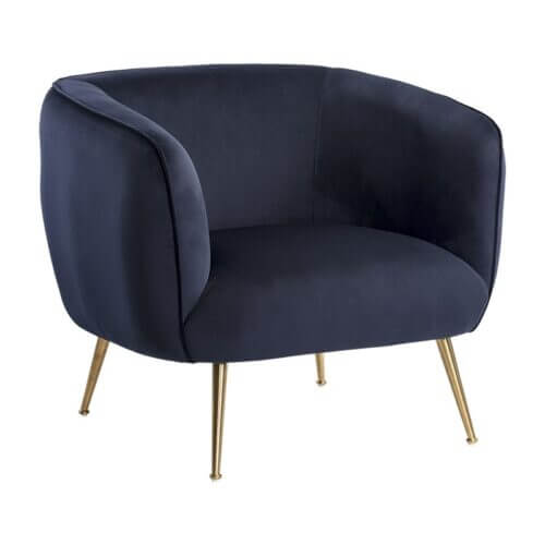 SUNPAN Amara Lounge Chair - Abbington Navy 105522 montreal