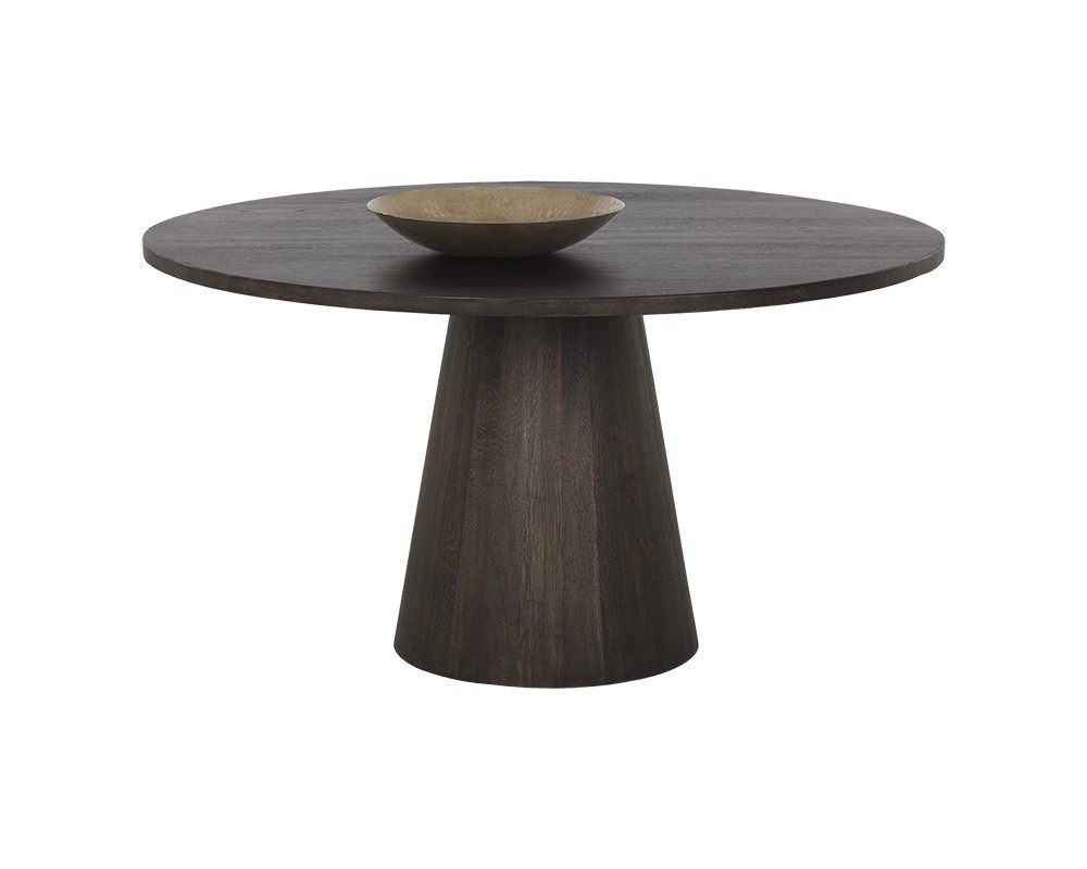 SUNPAN Althea Dining Table - Brown Oak - 54" 106761 guelph