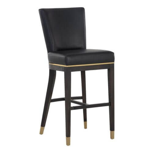 SUNPAN Alister Barstool Bravo Black Abbington Black 107020 FREDERICTON