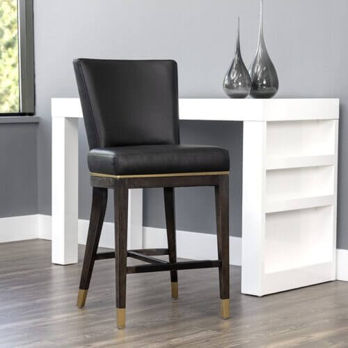 SUNPAN Alister Counter Stool Bravo Black Abbington Black 107444 EDMONTON