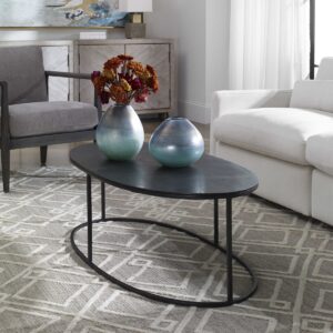 UTTERMOST COREENE OVAL COFFEE TABLE 25152 oakville
