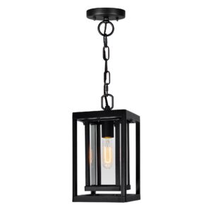 CWI LIGHTING MULVANE 1 LIGHT BLACK OUTDOOR HANGING LIGHT 0415P7-1-101 fredericton