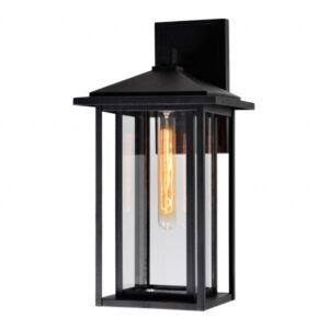 CWI LIGHTING CRAWFORD 1 LIGHT BLACK OUTDOOR WALL LIGHT 0417W9-1-101 TORONTO