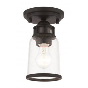 LIVEX LIGHTING Lawrenceville Ceiling Mount 45501-07 WOODBRIDGE
