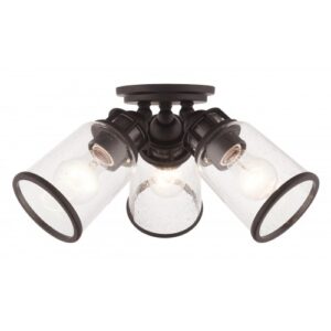 LIVEX LIGHTING Lawrenceville Ceiling Mount 45503-07 HUNTSVILLE