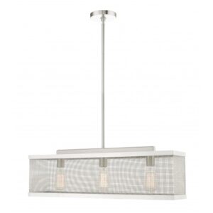 LIVEX LIGHTING Industro Linear Chandelier 46213-91 huntsville