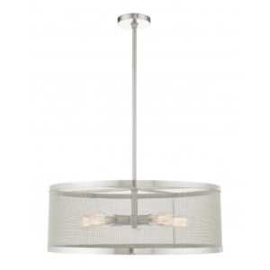 LIVEX LIGHTING Industro Chandelier 46215-91 MONTREAL