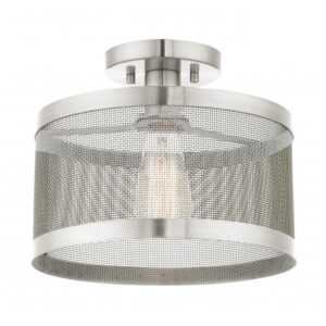 LIVEX LIGHTING Industro Ceiling Mount 46216-91 QUEBEC CITY