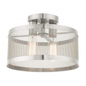 LIVEX LIGHTING Industro Ceiling Mount 46217-91 EDMONTON