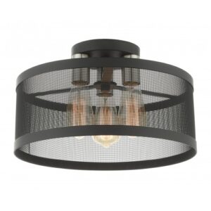 LIVEX LIGHTING Industro Ceiling Mount 46218-04 WINNIPEG
