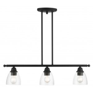 LIVEX LIGHTING Montgomery Linear Chandelier 46337-04 GUELPH