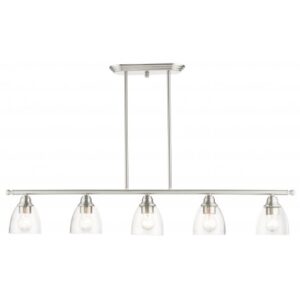 LIVEX LIGHTING Montgomery Linear Chandelier 46338-91 COLLINGWOOD