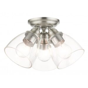 LIVEX LIGHTING Montgomery Ceiling Mount 46339-91 BURLINGTON