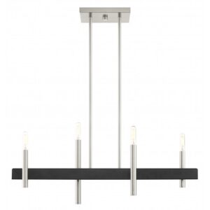 LIVEX LIGHTING Denmark Linear Chandelier 49334-91 halifax