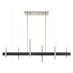 LIVEX LIGHTING Denmark Linear Chandelier 49336-91 edmonton