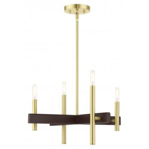 LIVEX LIGHTING Denmark Chandelier 49344-12 VANCOUVER