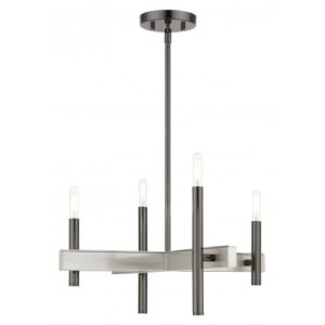 LIVEX LIGHTING Denmark Chandelier 49344-46 GUELPH
