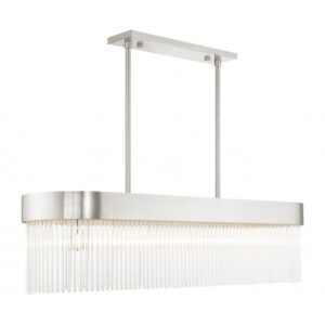 LIVEX LIGHTING Norwich Linear Chandelier 49830-91 vancouver