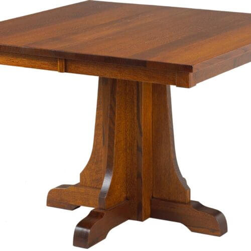 CARDINAL WOODCRAFT EASTWOOD SINGLE PEDESTAL TABLE collingwood