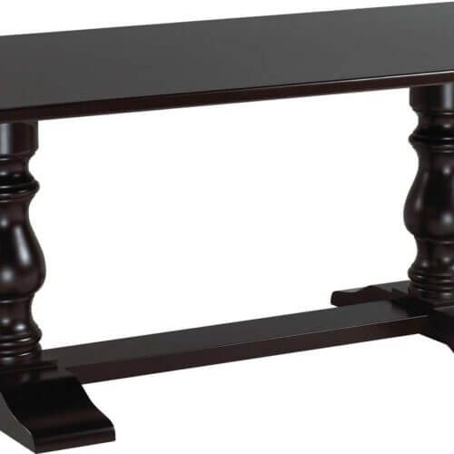 CARDINAL WOODCRAFT JAMESTOWN DOUBLE PEDESTAL TABLE vaughan