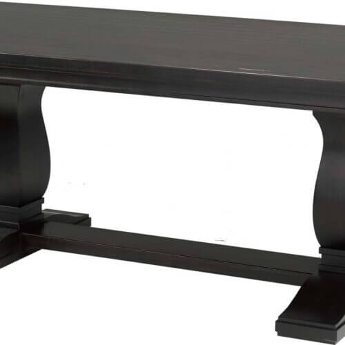 CARDINAL WOODCRAFT MADRID DOUBLE PEDESTAL TABLE huntsville