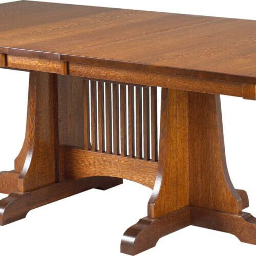 CARDINAL WOODCRAFT MORRIS PLAINS DOUBLE PEDESTAL TABLE mississauga