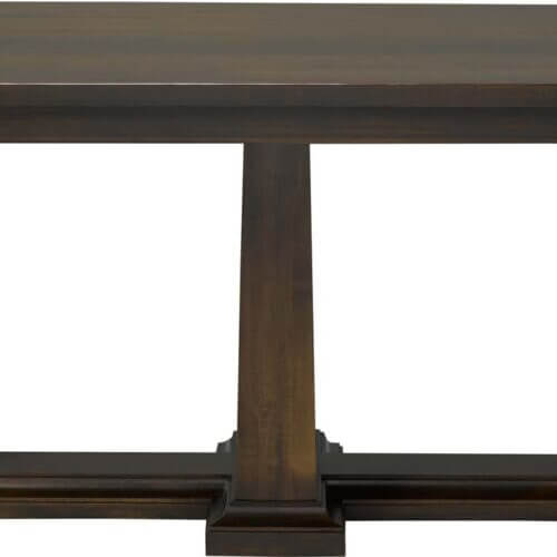 CARDINAL WOODCRAFT PARTHENON DOUBLE PEDESTAL TABLE halifax