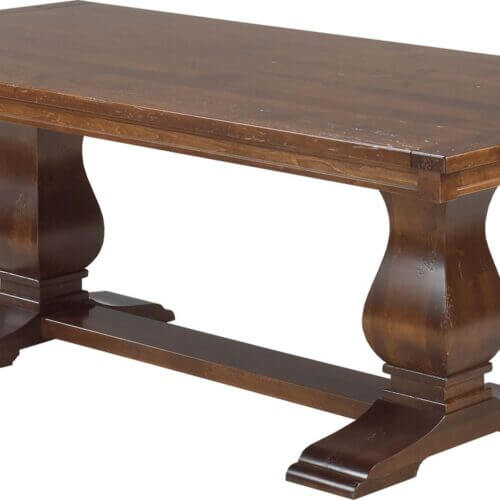 CARDINAL WOODCRAFT SOCRATES DOUBLE PEDESTAL TABLE vancouver