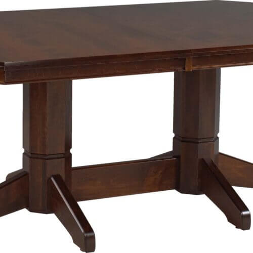 CARDINAL WOODCRAFT URBAN CLASSIC DOUBLE PEDESTAL TABLE caledon